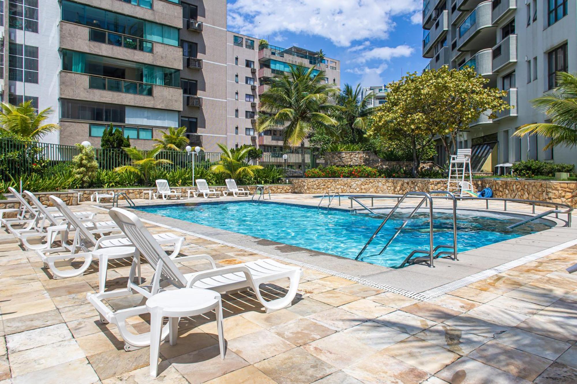 Decoracao Exclusiva Na Praia Com Piscina, Sauna, Academia E Estacionamento Rio de Janeiro Exteriör bild